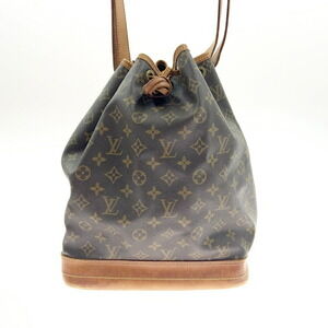 Louis Vuitton Monogram Noe Shoulder Bag Brown
